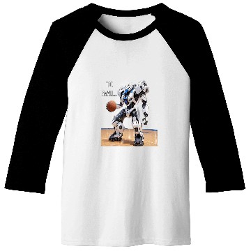Discover Too Small Basketball Robot PanfurWare LLC Baseball Tees