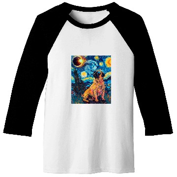 Discover Total Solar Eclipse Pug Dog Baseball Tees