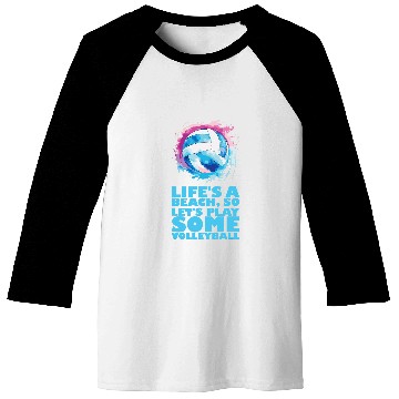 Discover Volleyball Player Coachs Training Game Beach Volleyball 15 Baseball Tees