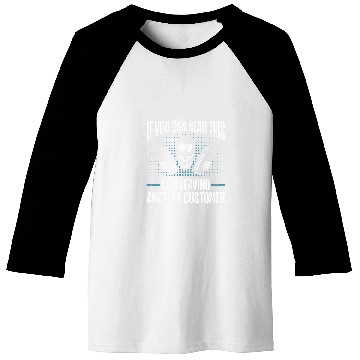 Discover If You Can Read This I Am Serving Another Customer Bartender Baseball Tees