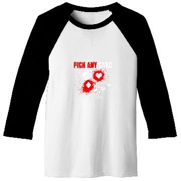 Discover Magic Pick any Card Magician Baseball Tees