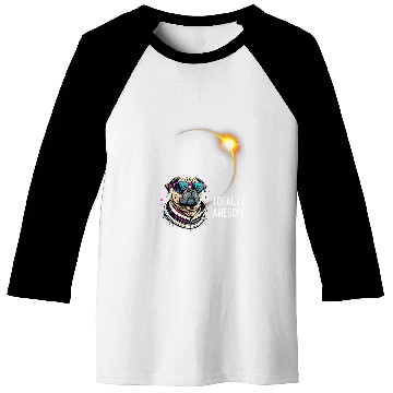 Discover Pug Dog America 2024 Solar Eclipse Totality Accessories 2 Baseball Tees