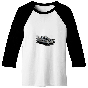 Discover Tiger Tank World wars 2 Military History Fighter Baseball Tees