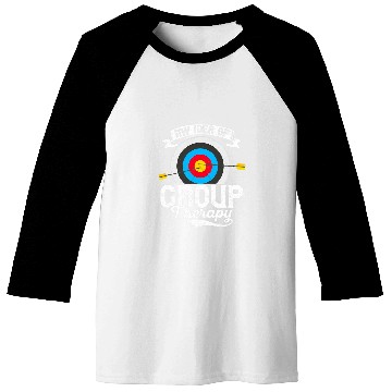 Discover My Idea Of Group Therapy Bow Arrows targets Archery Baseball Tees