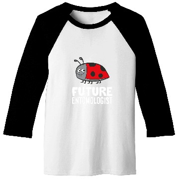 Discover Ladybug Insect Entomology Future Entomologist Baseball Tees