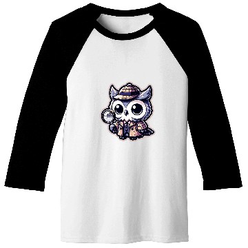 Discover Sleuthing Night 2Detective Owl 2Animal Owlet 2Detective 21 Baseball Tees