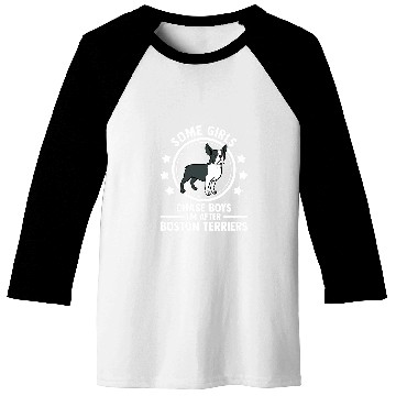 Discover Womens Im after Boston Terrier Border Collie Baseball Tees