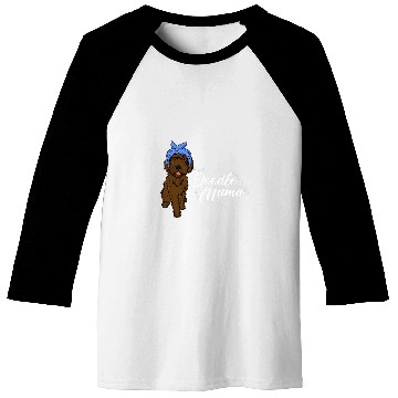 Discover Womens Doodle Mama Funny Labradoodle Goldendoodle Lover Baseball Tees