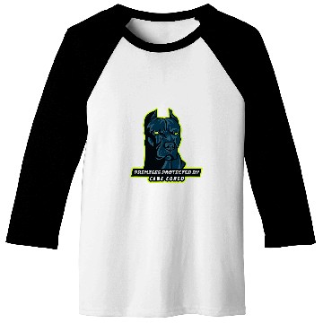 Discover Premises Protected by Cane Corso Baseball Tees