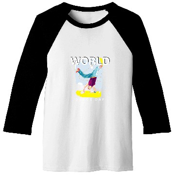 Discover World Dance Day Ballerina Shoes Baseball Tees