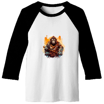 Discover monkey warrior art Creative Imagination Idea Creative Inspir 1 Baseball Tees
