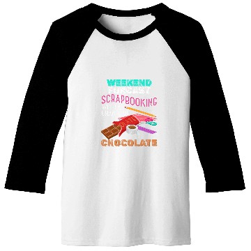 Discover Weekend Forecast Scrapbooking DIY Crafting Scrapbookers Baseball Tees