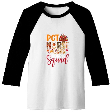 Discover PCT nurses Gobble Squad Thanksgiving Leopard Matching Family Baseball Tees