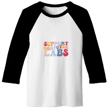 Discover Support Computer Labs Developer Programmer Baseball Tees