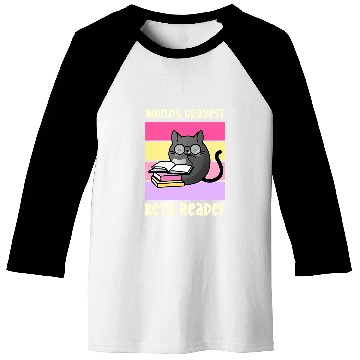 Discover Worlds Okayest Beta Reader 2Book Reviewer Author Writer Baseball Tees