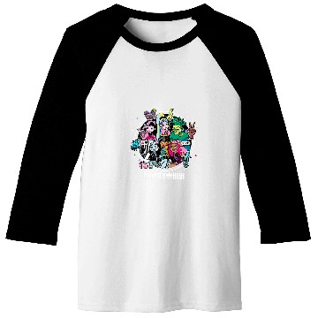 Discover Kids Monster High MH Students Group Baseball Tees