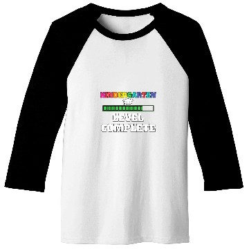 Discover Kindergarten Level Complete School Graduation Computer Baseball Tees