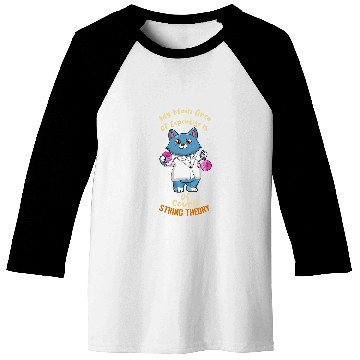 Discover Cat Owner Yarn Lover Future Physicist Physics Student Baseball Tees