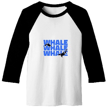 Discover Future Marine Biologist Whale Whale Whale Orcas Baseball Tees