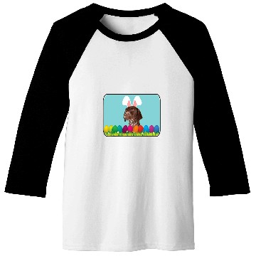 Discover German Shorthair Pointer w Bunny Ears Baseball Tees
