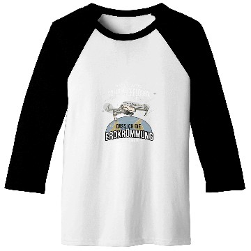 Discover Drone pilot flies drone with camera over the clouds Baseball Tees