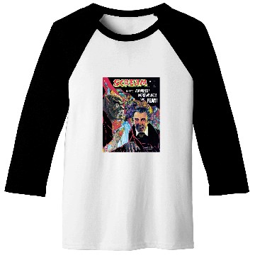 Discover Halloween Horror vintages Werewolfs Vampire Comic Book Retro Baseball Tees