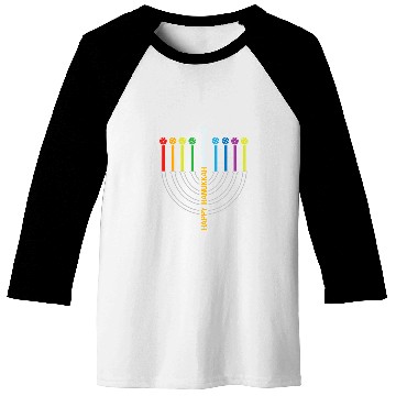 Discover Hanukkah Menorah Pickleball Baseball Tees