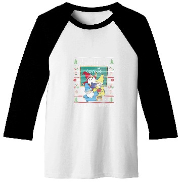 Discover Santas Elfs Ugly Christmas RecreationWorker Baseball Tees