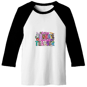 Discover Every Bunnys Favorite Teacher Happy Easter Teacher Student Baseball Tees