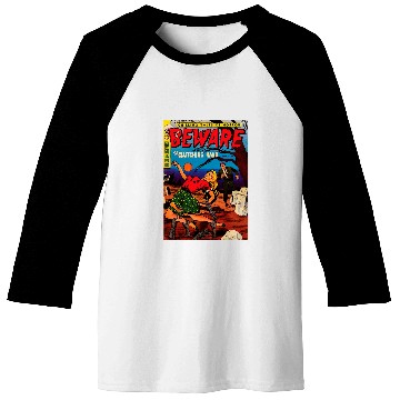 Discover Halloween Horror Zombie ghosts vintages Comic Book Retro Funny Baseball Tees