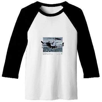 Discover Drone Pilot Over Mountains Mini Pro Vintage Baseball Tees