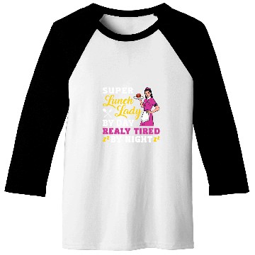 Discover School Cafeteria Worker Lunch Lady Apple Super Lunch Lady By Baseball Tees