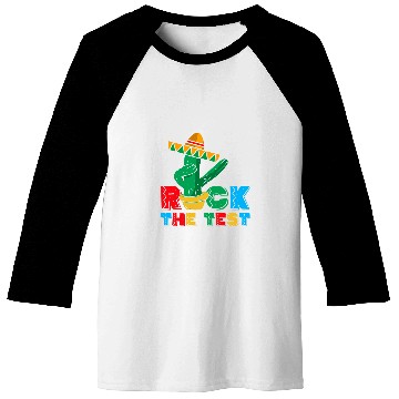 Discover Test Day For Teacher Professor Educator Principal Test Exam 4 Baseball Tees
