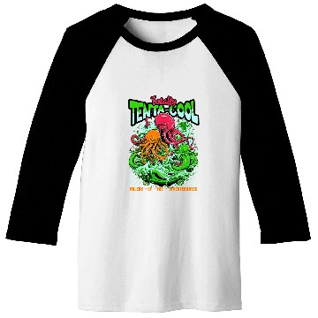 Discover Totally TentaCool Funny Kraken Tentacles And Octopus Baseball Tees