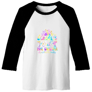 Discover Schools Out For Summer Substitute Teacher Last Day School Baseball Tees