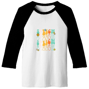 Discover Speech Therapy Retro Speech Language Pathologist Therapist 6 Baseball Tees