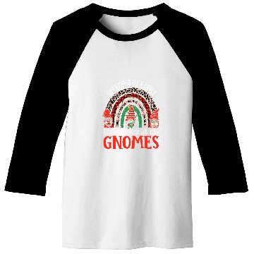 Discover Speech Therapy Gnomes Funny Christmas SLP Therapist Baseball Tees