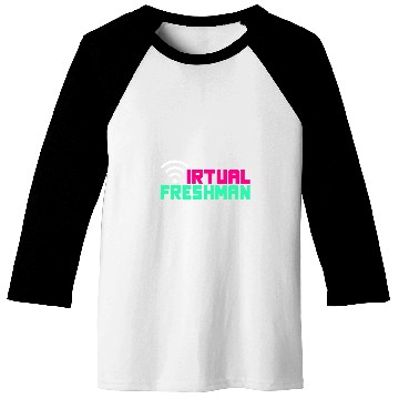 Discover Virtual Freshman Online College Student Online Learning 1 Baseball Tees