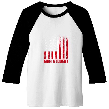 Discover MBA Student Business Degree Graduation 170 Baseball Tees