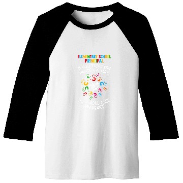 Discover Elementary School Principal School Employee School Worker Baseball Tees