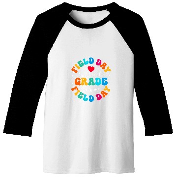Discover Second Grade Field Day Squad Teacher PE Field Trip Baseball Tees