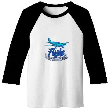 Discover Flight Instructor CFI Pilot Trainer Aviation Enthusiasts Baseball Tees