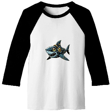 Discover Shark Robots Robotics Engineering Technology Programmer Baseball Tees