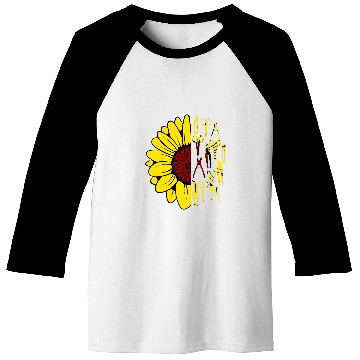 Discover Sunflower Surgical Instruments Doctor nurses Surgeon Baseball Tees
