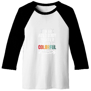 Discover Imagination Automotive Auto Body Painter Car Lover Graphic Baseball Tees
