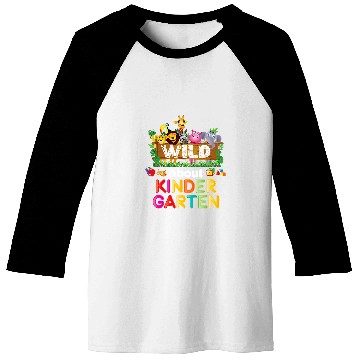 Discover Wild About Kindergarten Teacher Student Back To School Kid Baseball Tees