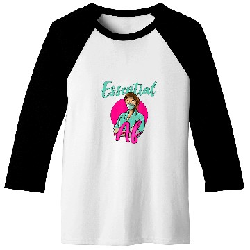 Discover Nursing Student Doctor Essential AF nurses Baseball Tees