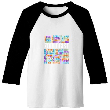 Discover Zoologist Words Zoology Graduate Student Baseball Tees