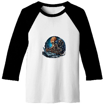 Discover Octopuss Programmer Computer Programming Baseball Tees
