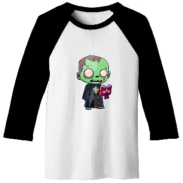 Discover Zombie Priest Costume Baseball Tees